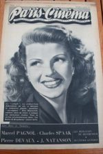 1946 Vintage Magazine Rita Hayworth