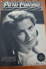 1946 Vintage Magazine Ingrid Bergman