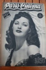 1947 Vintage Magazine Yvonne De Carlo Daniel Gelin