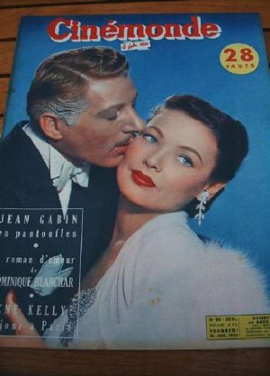 1952 Gene Tierney Danny Kaye Martine Carol Gene Kelly