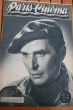 1947 Vintage Magazine Pierre Blanchar Gary Cooper
