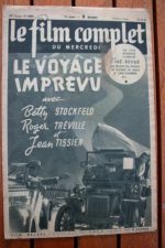 1941 Betty Stockfeld Roger Treville Jean Tissier