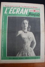 1949 Vintage Magazine Nadia Gray Claudine Dupuis