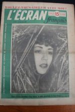 1948 Vintage Magazine Suzy Delair Danielle Darrieux
