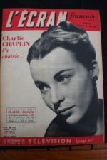 1952 Claire Bloom Lucia Bose Jean Gabin Charles Chaplin
