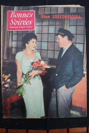 1955 Gina Lollobrigida Eddie Constantine