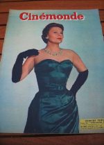 1952 Feuillere Brigitte Bardot Gregory Peck Lana Turner