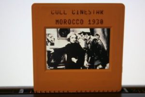 Vintage Slide Marlene Dietrich Gary Cooper Morocco