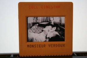 Vintage Slide Charles Chaplin Monsieur Verdoux