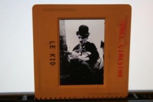 Vintage Slide Charles Chaplin The Kid