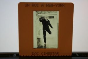 Vintage Slide Charles Chaplin A King in New York