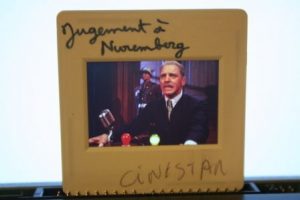 Vintage Slide Burt Lancaster Judgment at Nuremberg