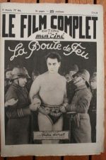 1924 Vintage Magazine La Boule De Feu