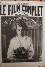 1924 Vintage Magazine Le Garcon Manque