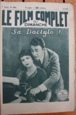 1928 Vintage Magazine Tom Moore Sa Dactylo