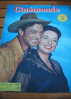 1953 Gary Cooper Ruth Roman Lex Barker Clark Gable