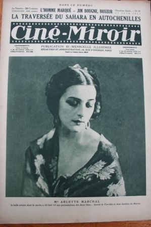 1923 Arlette Marchal William S. Hart Maurice Chevalier