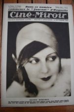 1928 Renee Heribel Werner Krauss Rudolph Valentino