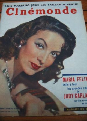 54 Maria Felix Luis Mariano Judy Garland Martine Carol
