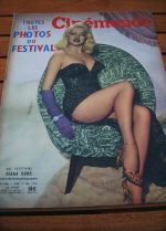 Diana Dors Festival Cannes Brigitte Bardot Yoko Tani