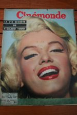 1957 Mag Marilyn Monroe Jayne Mansfield Gerard Philipe