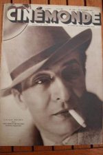 1931 Vintage Magazine Jules Berry Suzy Prim
