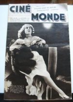 Original 1933 Magazine With King Kong & Fay Wray On Cov