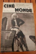 1933 Magazine Jean Harlow Tom Mix Ivan Mosjoukine