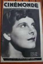1935 Micheline Cheirel Claudette Colbert Jean Harlow