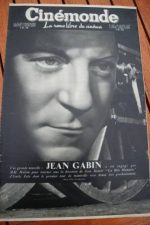 1938 Jean Gabin Tino Rossi Joan Bennett Spencer Tracy