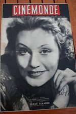 1939 Zarah Leander Sacha Guitry Darrieux Simone Simon