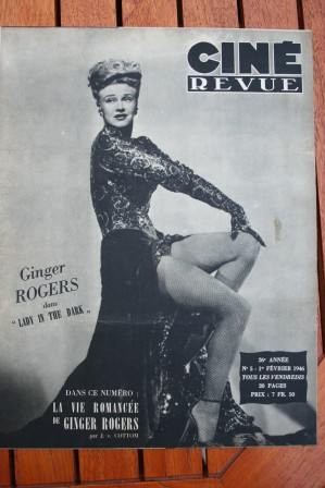 46 Ginger Rogers Laurence Olivier Greer Garson Astaire