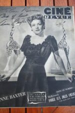 1946 Anne Baxter Lucille Ball Sabu Linda Darnell Bogart