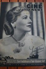 Joan Fontaine Robert Hutton Errol Flynn Ingrid Bergman