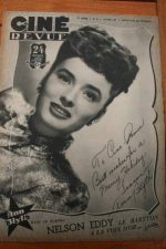 1947 Ann Blyth Nelson Eddy Dane Clark Deanna Durbin