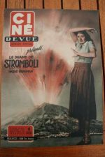 1950 Vintage Magazine Ingrid Bergman Stromboli