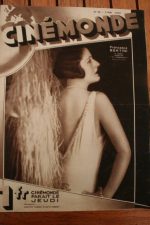 Magazine 1929 Francesca Bertini Louise Brooks Edwina Booth Andre Roanne