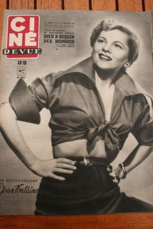 1951 Joan Fontaine Richard Conte Doris Day Jean Gabin