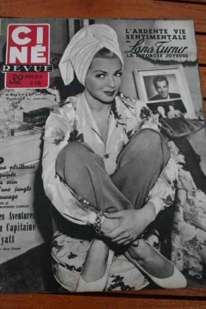 1952 Marilyn Monroe Lana Turner Gary Cooper Lysiane Rey