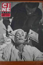 1952 Alida Valli Ingrid Bergman Line Renaud Arletty
