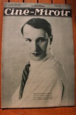 Magazine 1931 Rene Lefevre Ramon Novarro Annabella Pierre Richard Willm