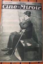 Magazine 1931 Charles Chaplin City Lights Ronald Colman Sylvio De Pedrella