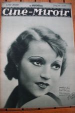 Magazine 1931 Annabella Clown Grock Alice Field Raimu Suzanne Dantes
