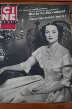 1953 Olivia De Havilland Luis Mariano William Holden