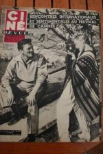 1953 Kirk Douglas Cannes Lana Turner Montgomery Clift