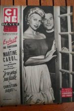 1954 Martine Carol Gary Cooper Joan Crawford Abbe Lane
