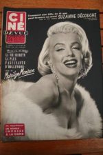 1954 Marilyn Monroe Eddie Constantine Robert Taylor