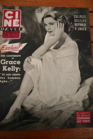 54 Grace Kelly Rock Hudson Leslie Caron Marilyn Monroe