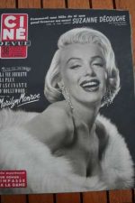 1954 Mag Marilyn Monroe Debbie Reynolds Robert Taylor