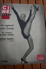 1954 Sheree North Lana Turner Gary Cooper Susan Hayward